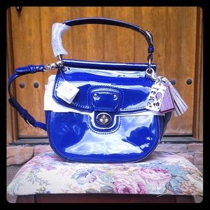 Royal Blue Coach bag